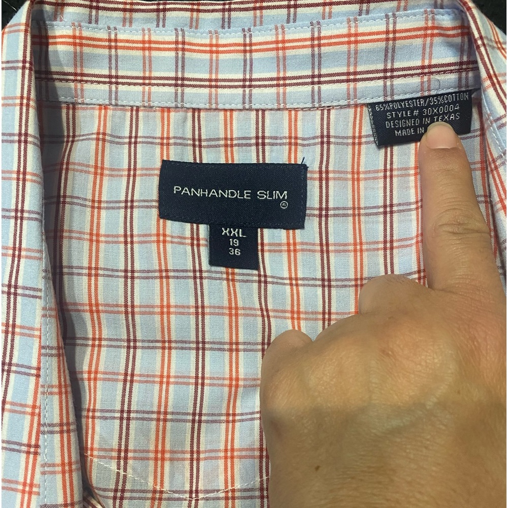 Mens Panhandle Pearl Snap Shirt